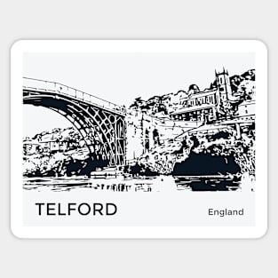 Telford England Sticker